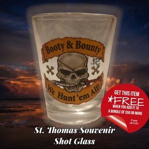 St. Thomas Souvenir Shot Glass
